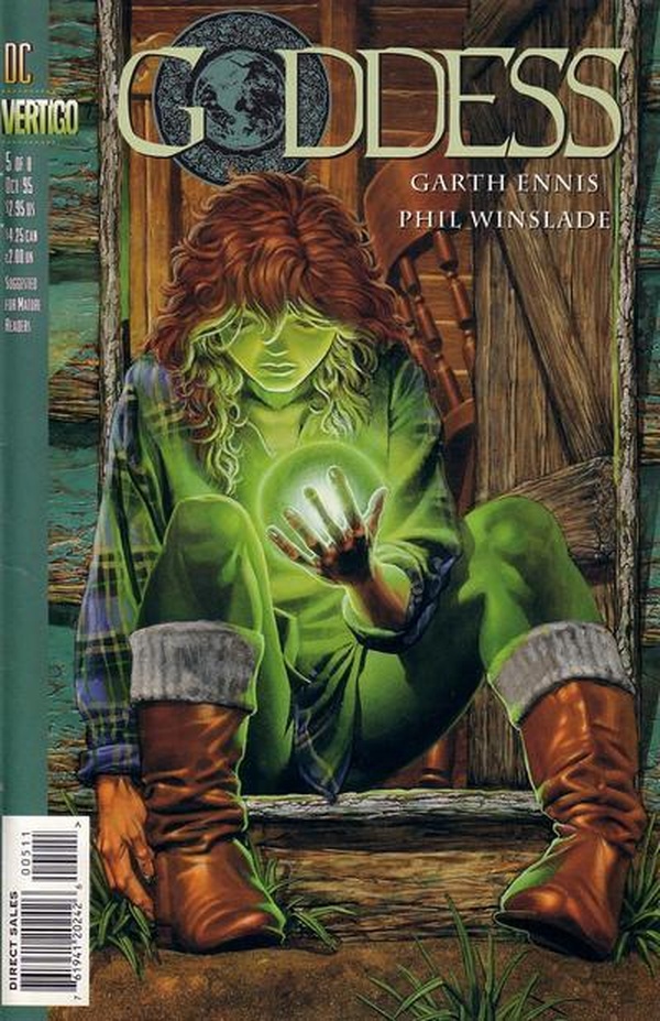 Goddess #5 cover