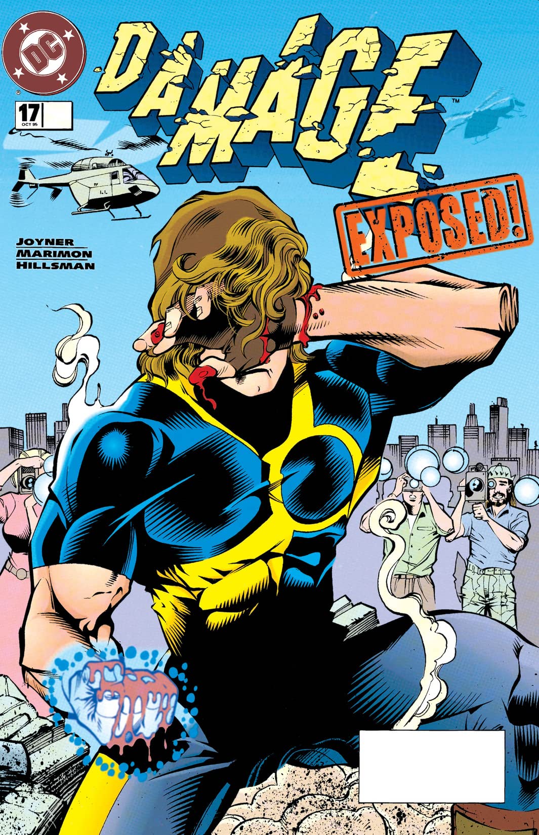 Damage #17 cover