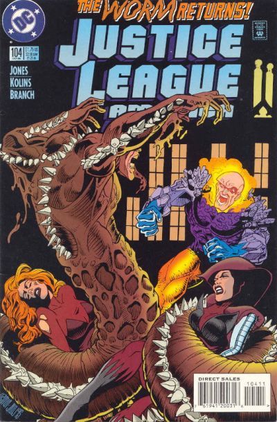 Justice League America #104 cover