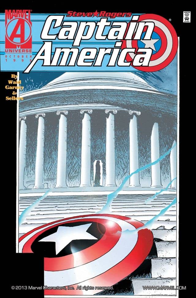 Captain America #444 cover