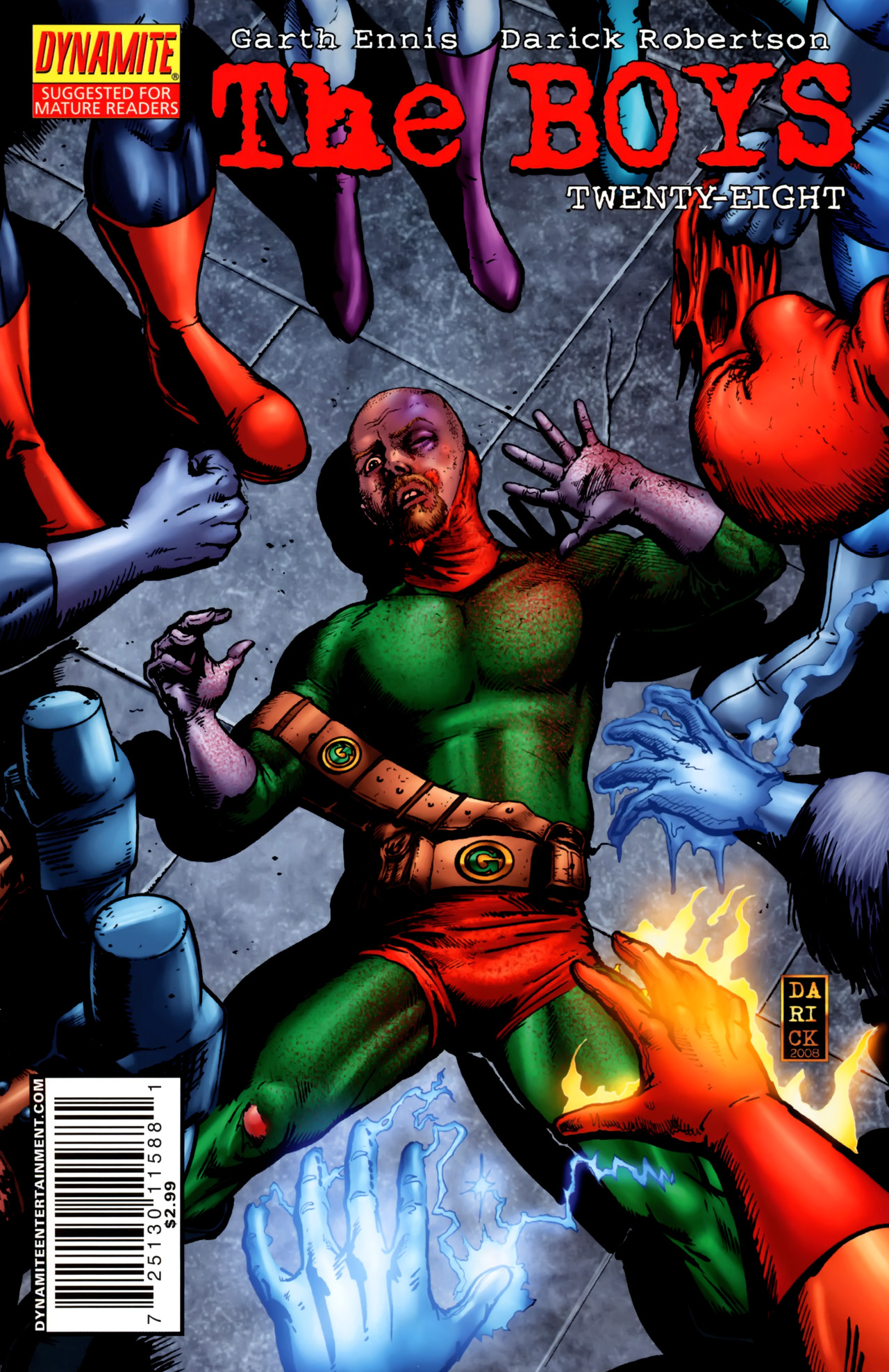 The Boys #28 cover