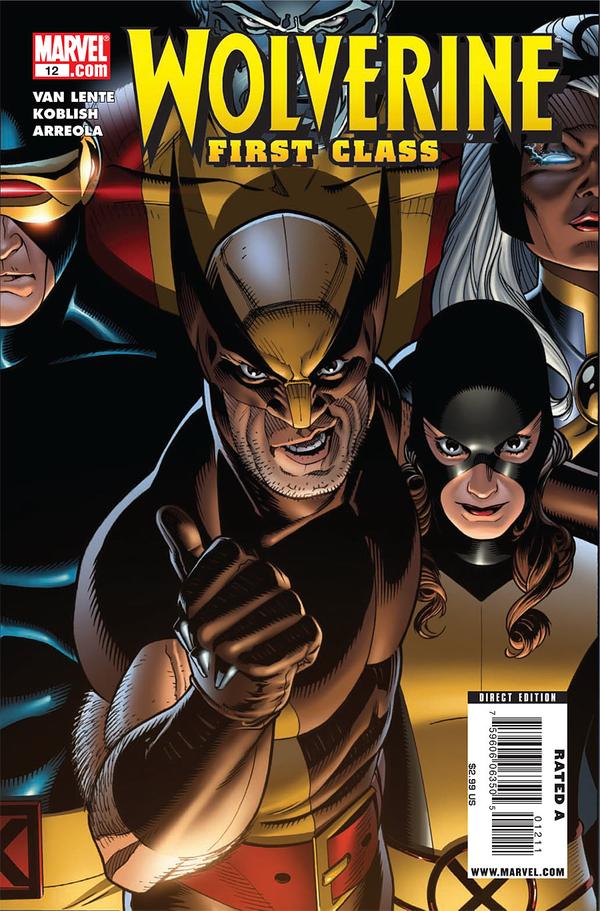 Wolverine: First Class #12 cover