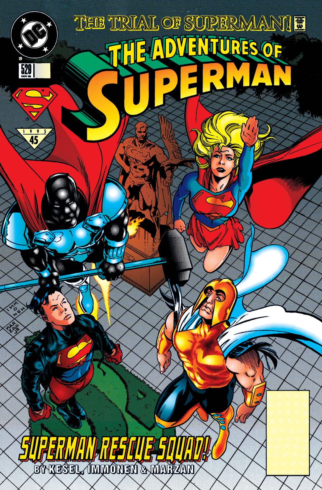 Adventures of Superman #529 cover