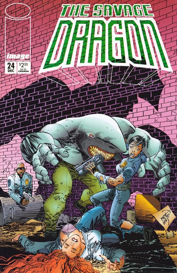 Savage Dragon #24 cover