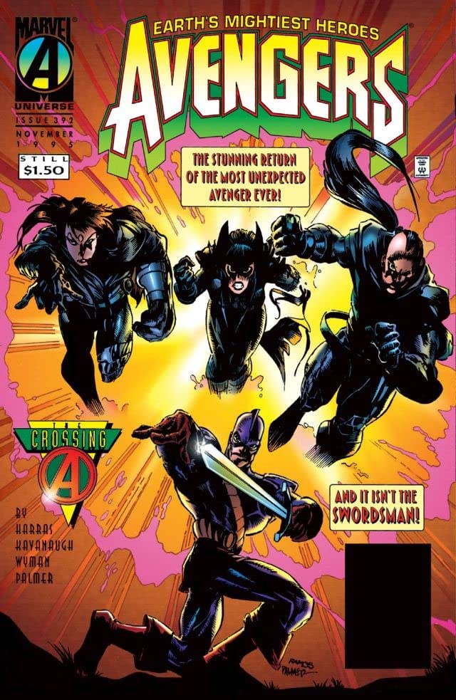 The Avengers #392 cover