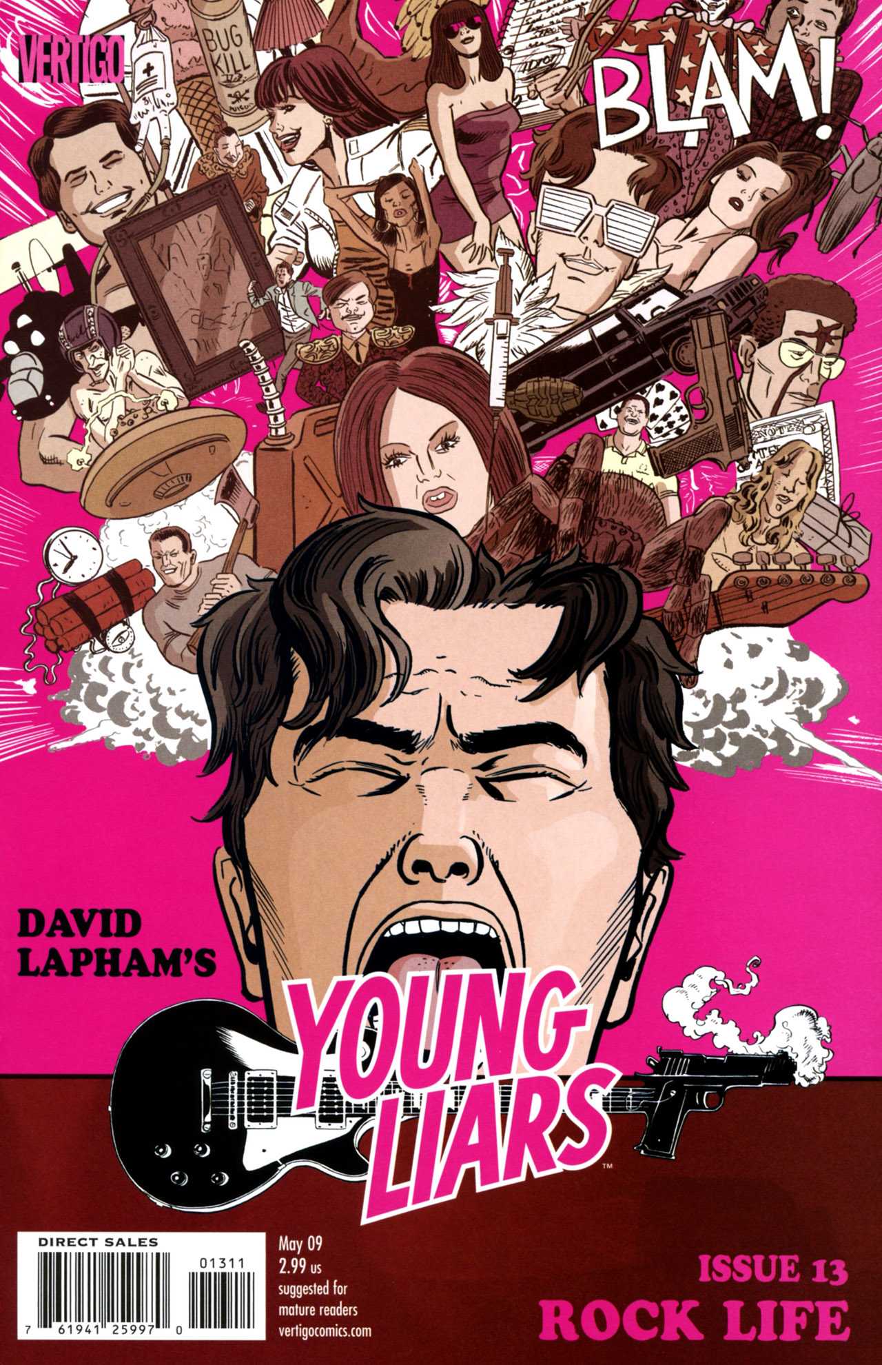 Young Liars #13 cover