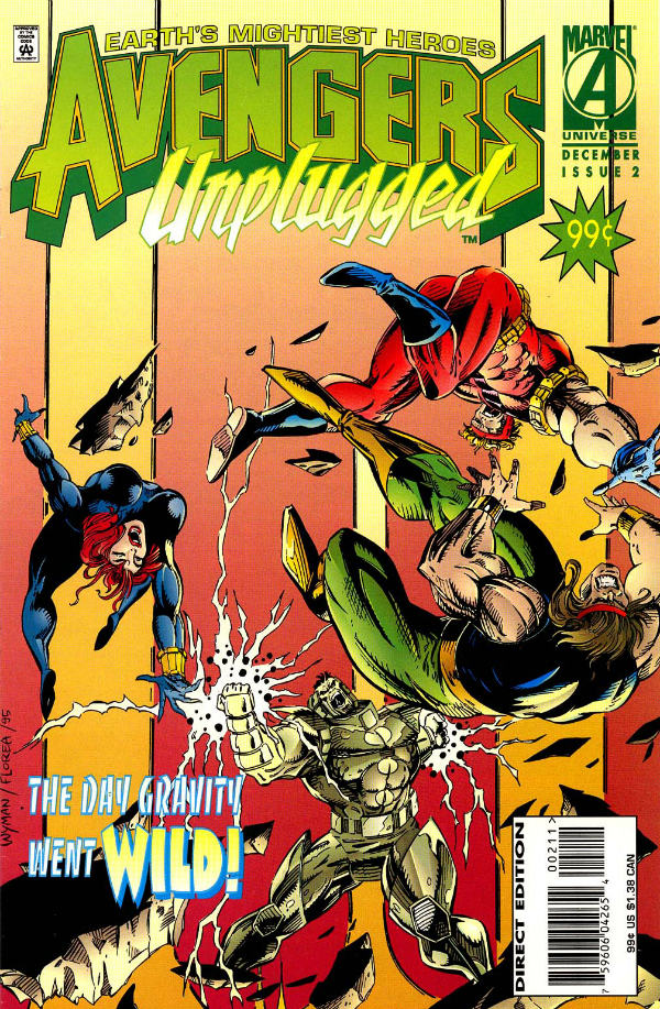 Avengers Unplugged #2 cover