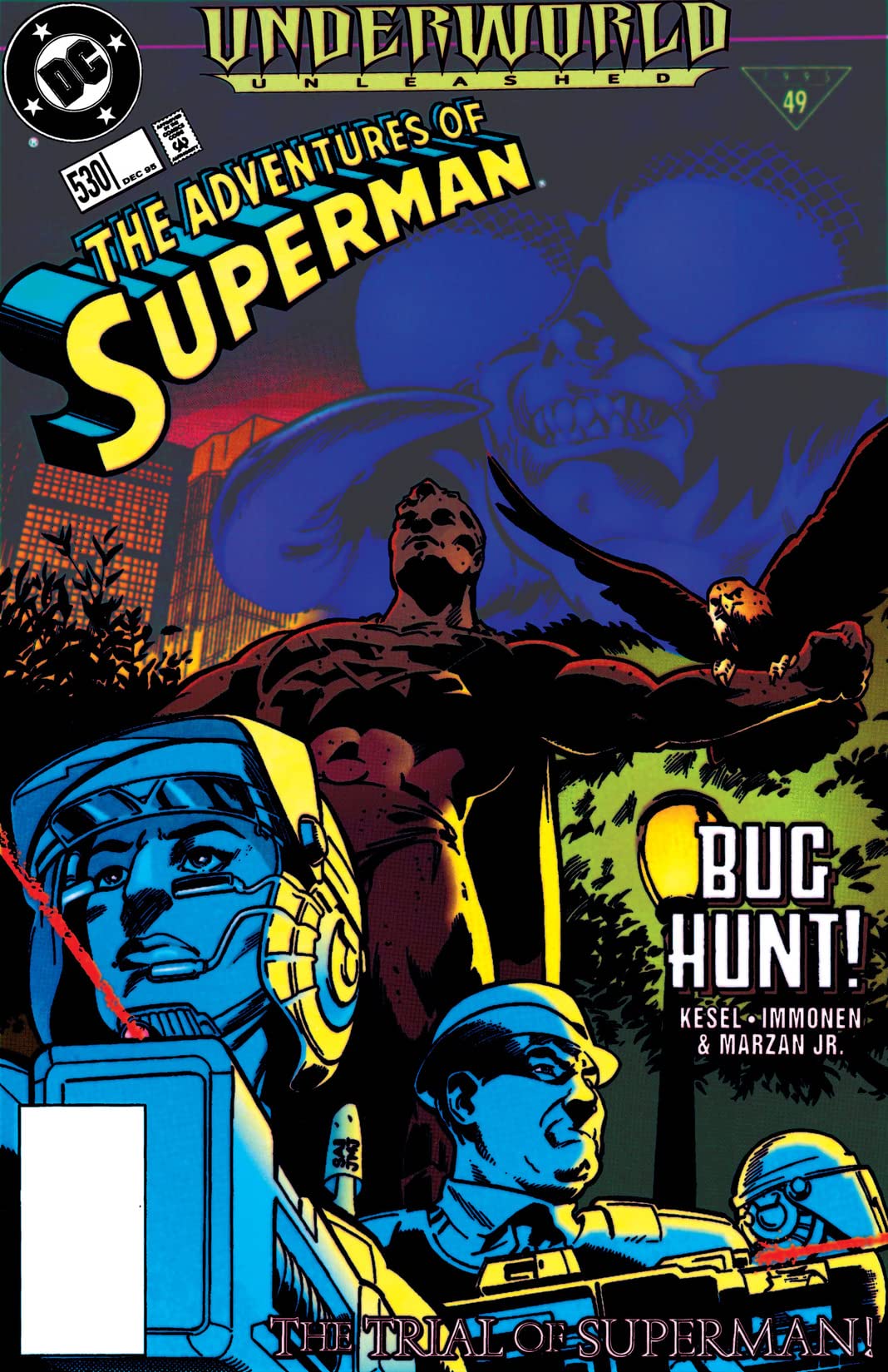 Adventures of Superman #530 cover