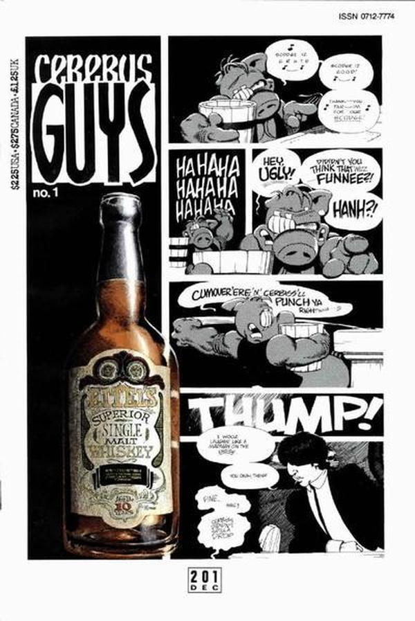 Cerebus #201 cover