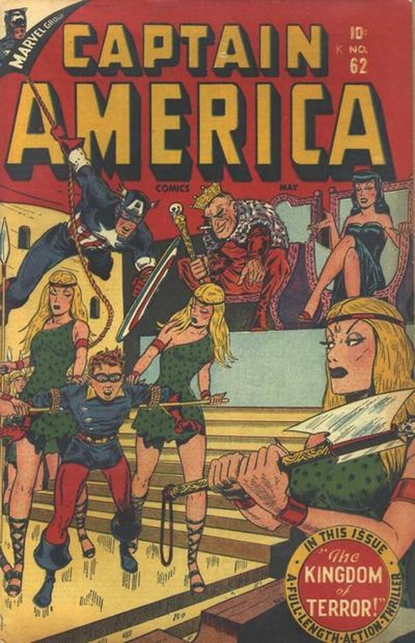Captain America Comics #62 cover