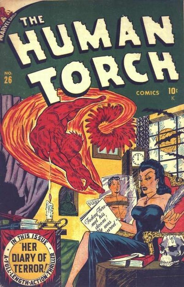 The Human Torch #26 cover