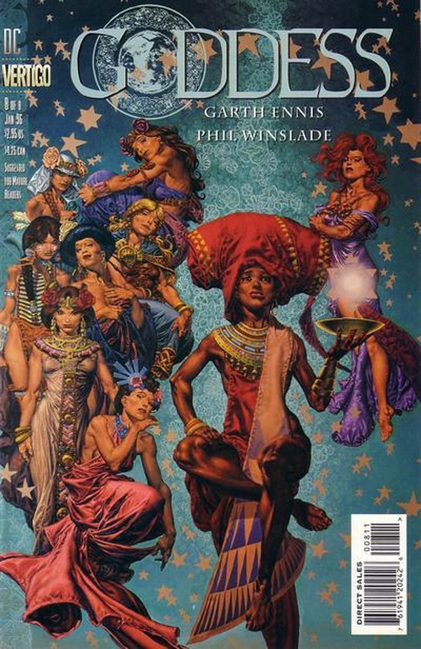 Goddess #8 cover
