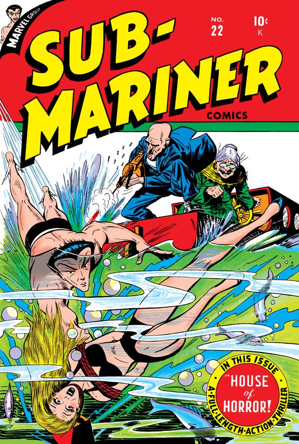 Sub-Mariner Comics #22 cover