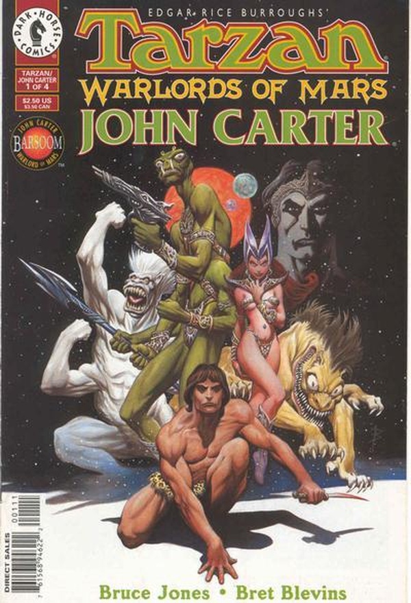 Tarzan / John Carter: Warlords of Mars #1