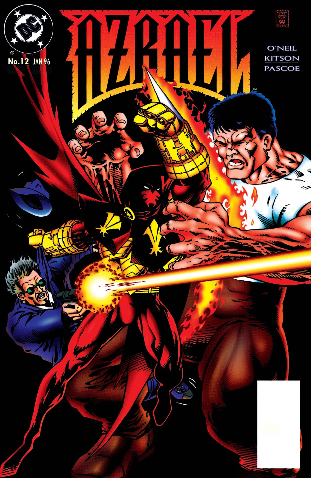 Azrael #12 cover