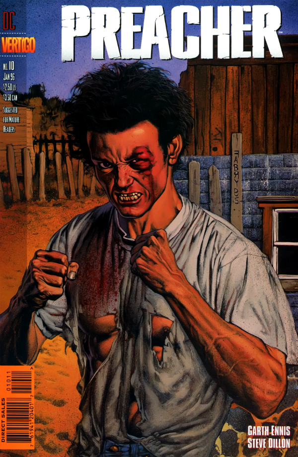 Preacher #10 cover