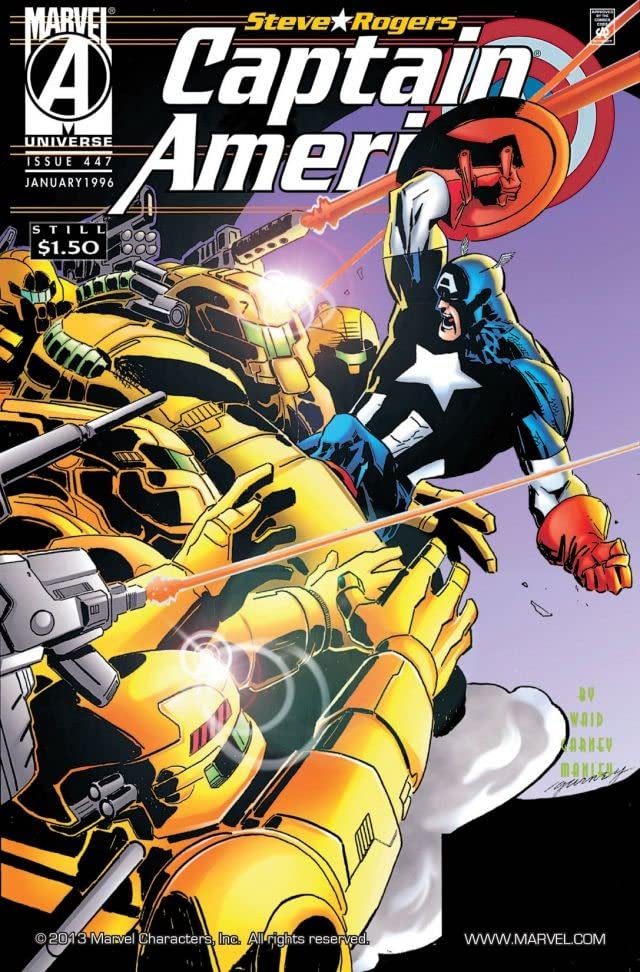 Captain America #447 cover