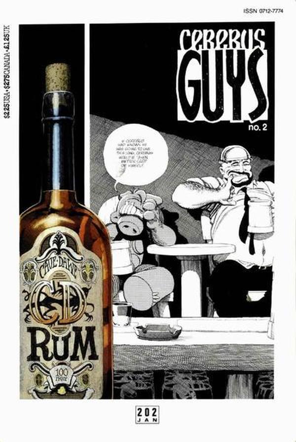 Cerebus #202 cover