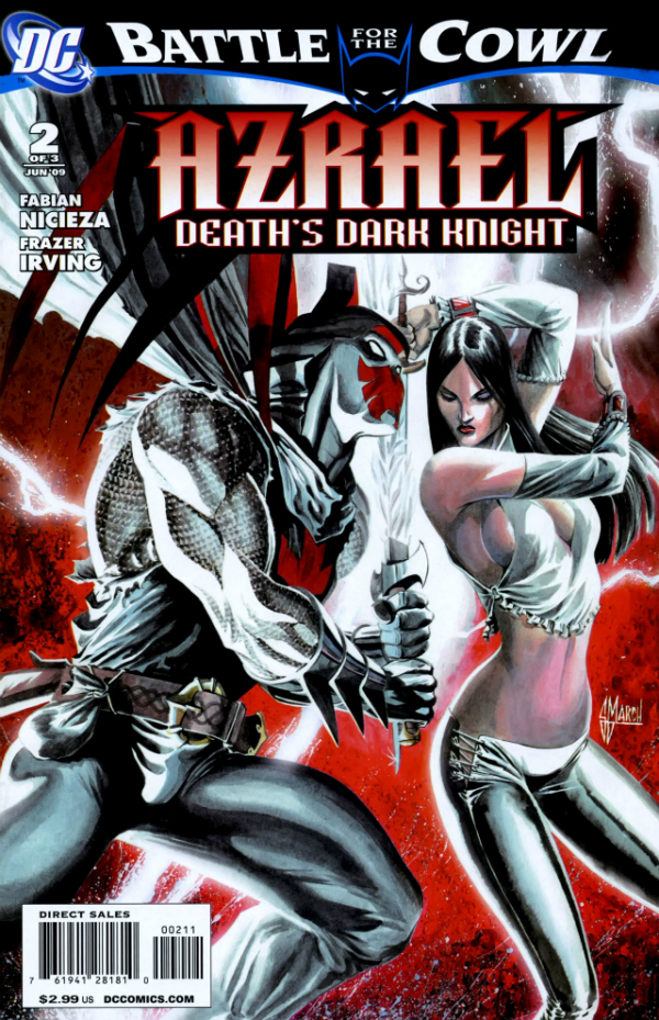 Azrael: Death's Dark Knight #2 cover