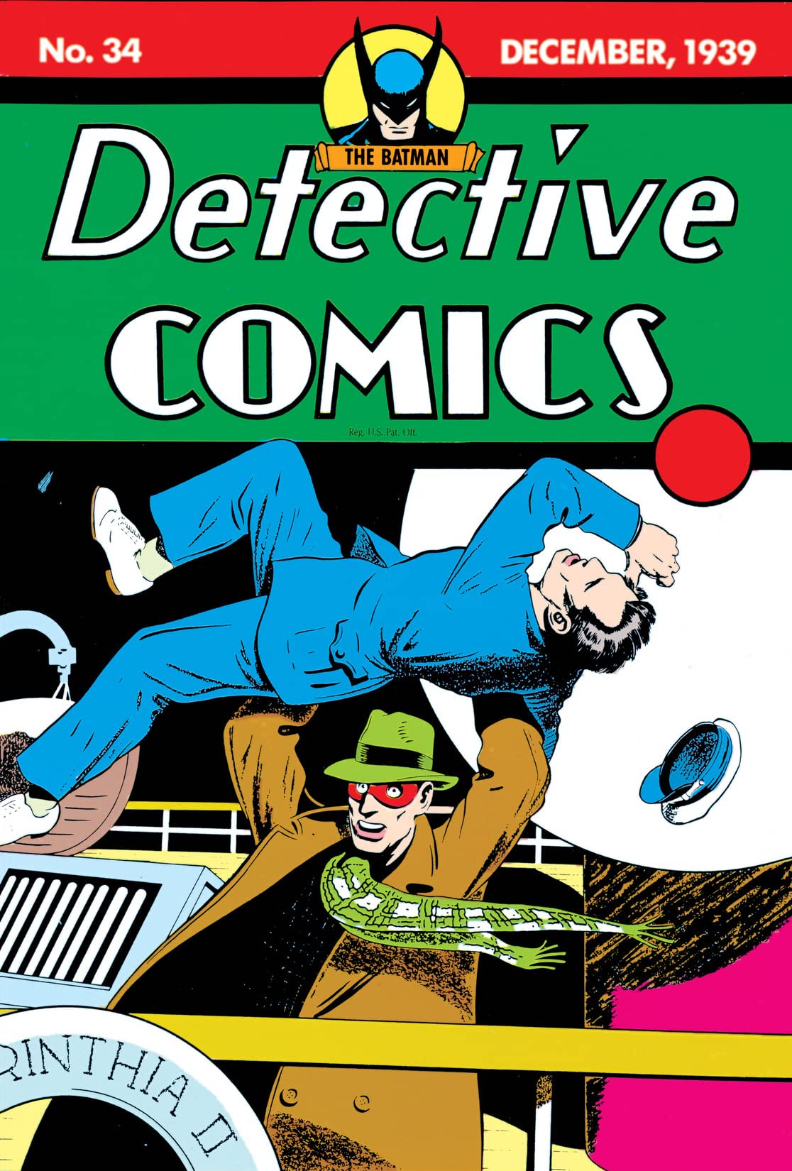 Detective Comics #34 cover