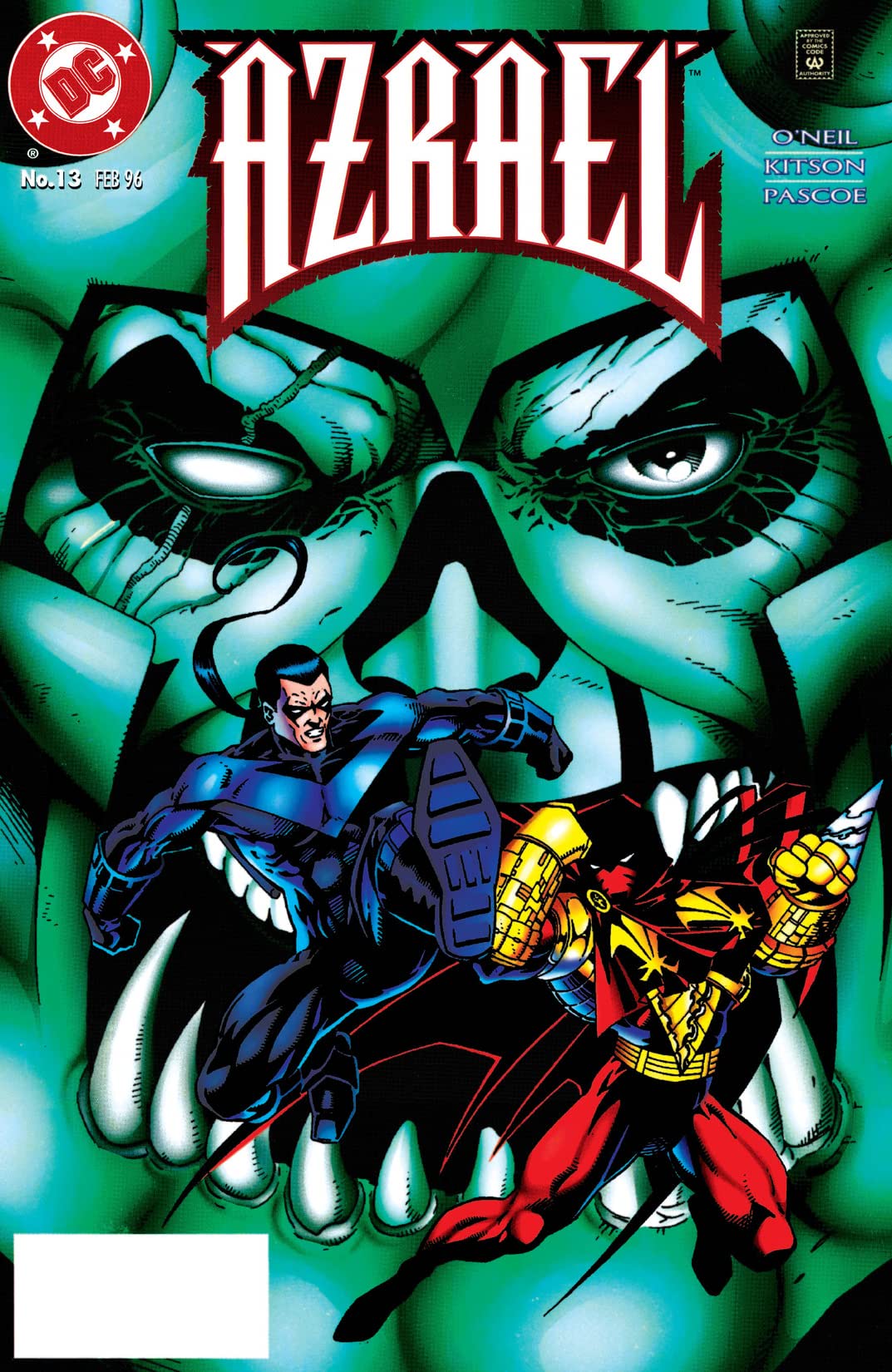 Azrael #13 cover