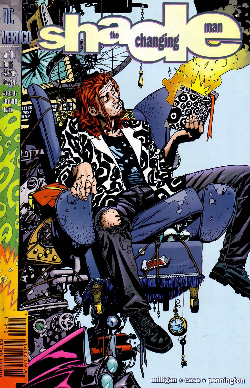 Shade, the Changing Man #68 cover