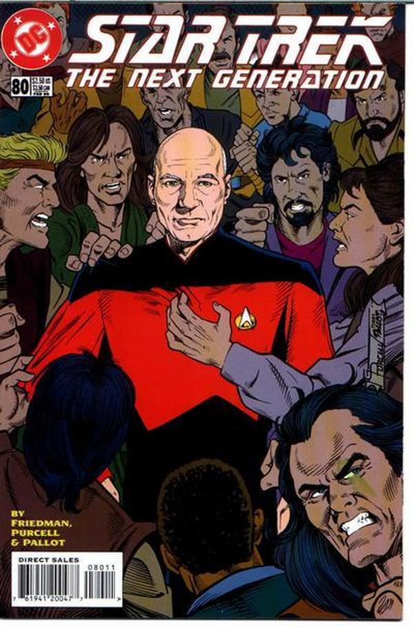 Star Trek: The Next Generation #80 cover