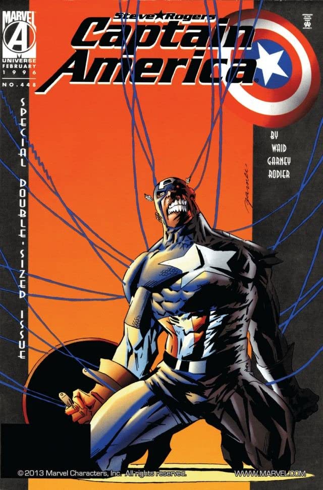 Captain America #448 cover