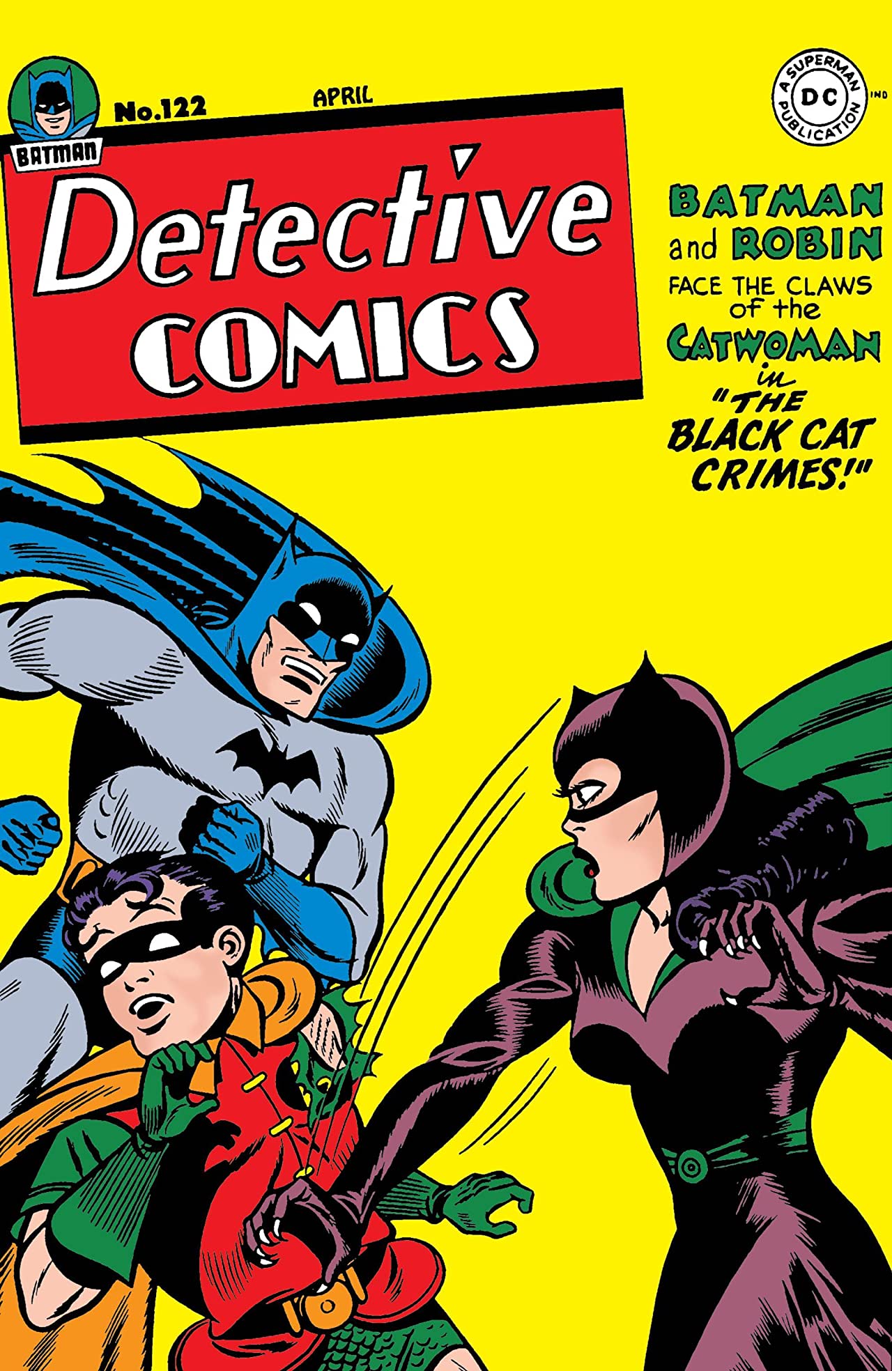 Detective Comics #122 cover
