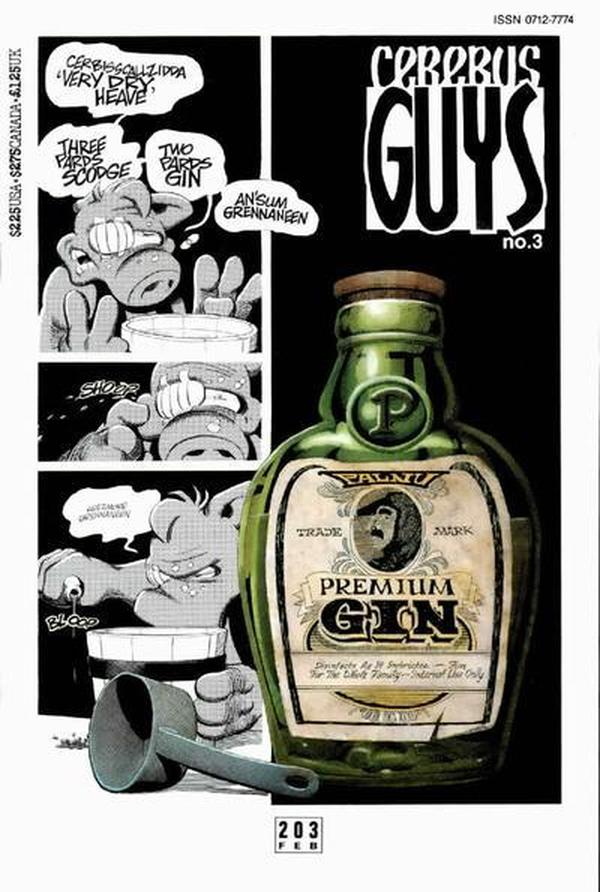 Cerebus #203 cover