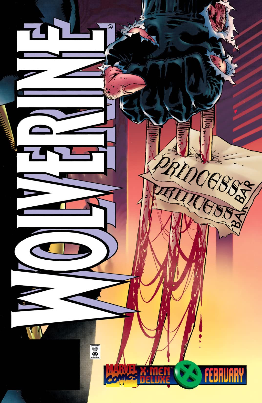 Wolverine #98 cover