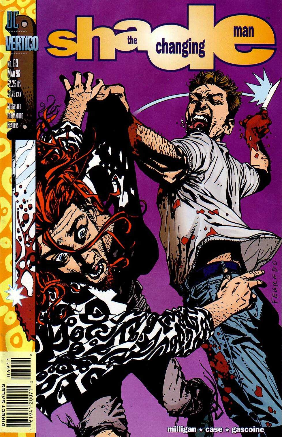 Shade, the Changing Man #69 cover