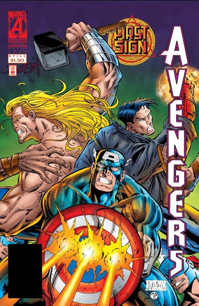 The Avengers #396 cover