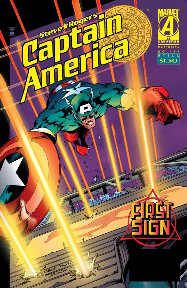 Captain America #449 cover
