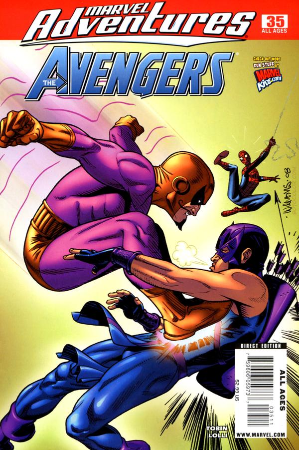Marvel Adventures The Avengers #35 cover