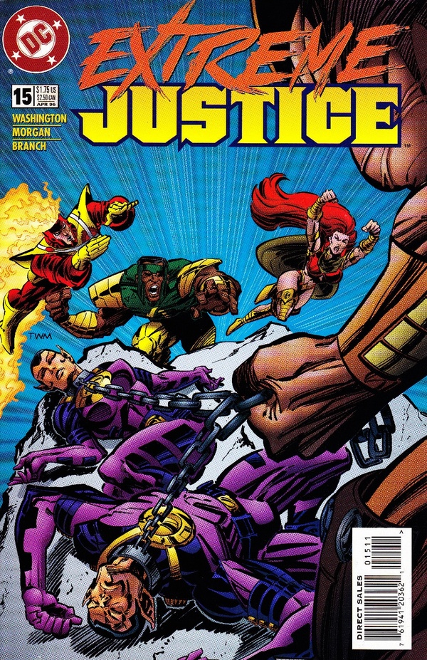 Extreme Justice #15 cover