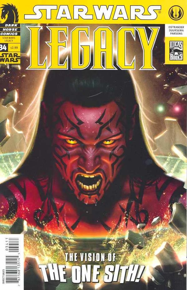 Star Wars: Legacy #34 cover