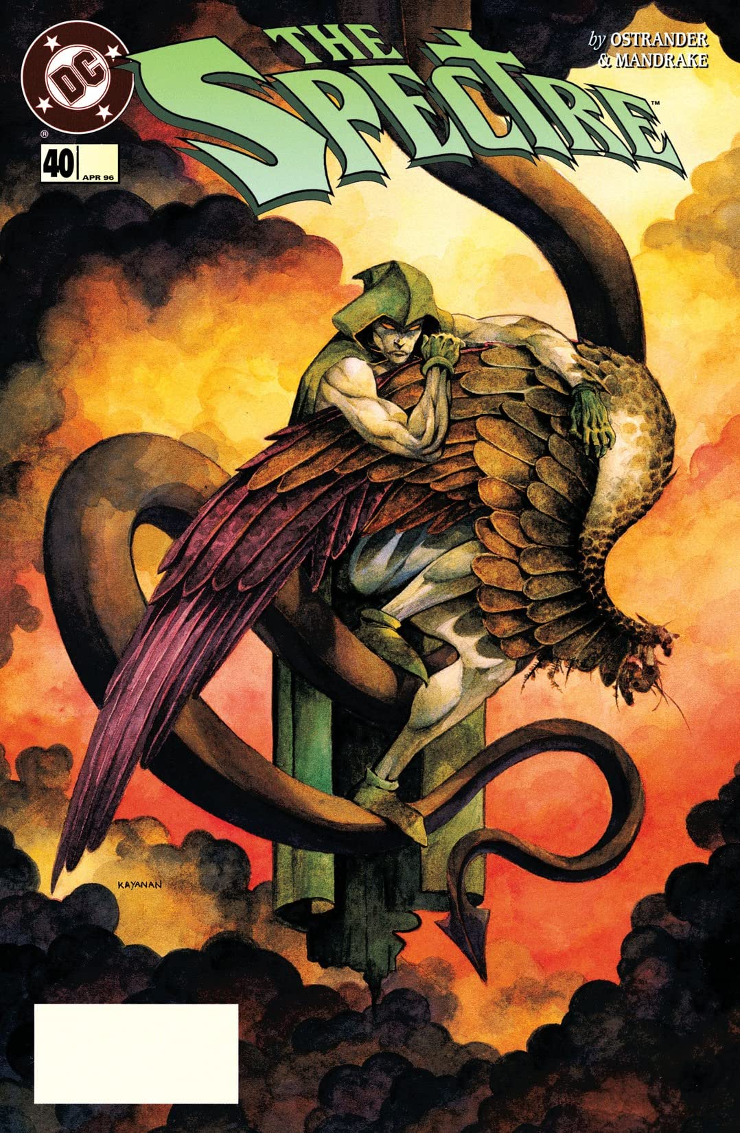 The Spectre #40 cover