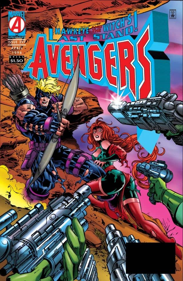 The Avengers #397 cover