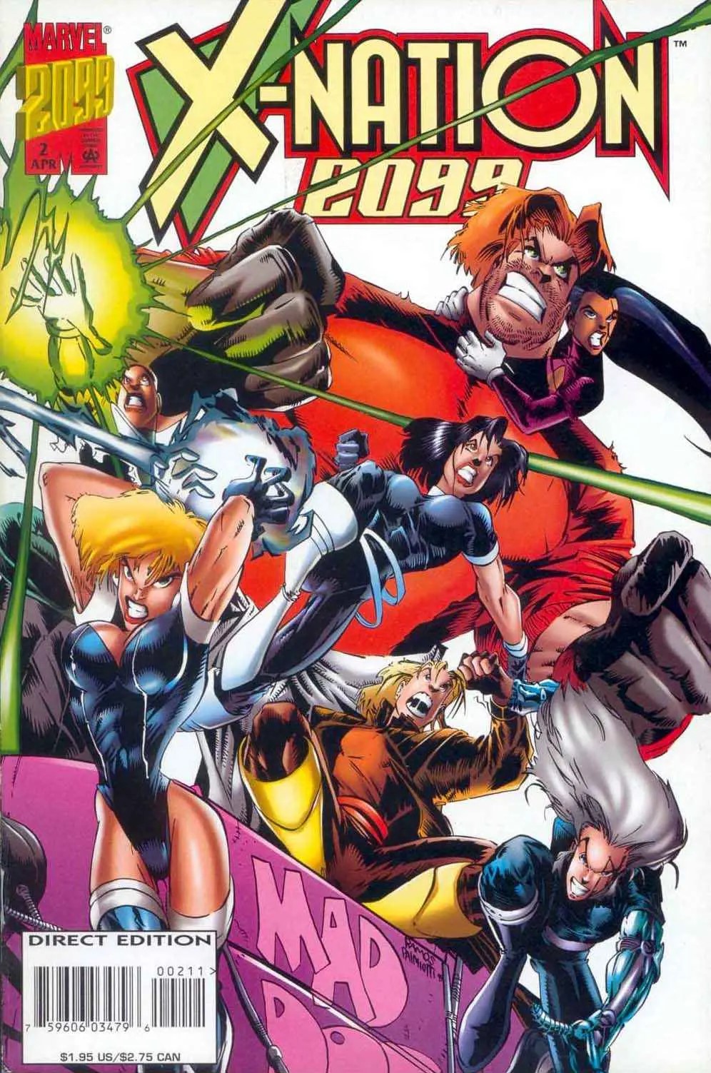 X-Nation 2099 #2 cover