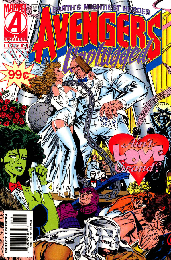 Avengers Unplugged #4 cover