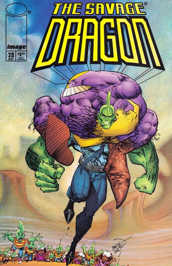 Savage Dragon #28 cover