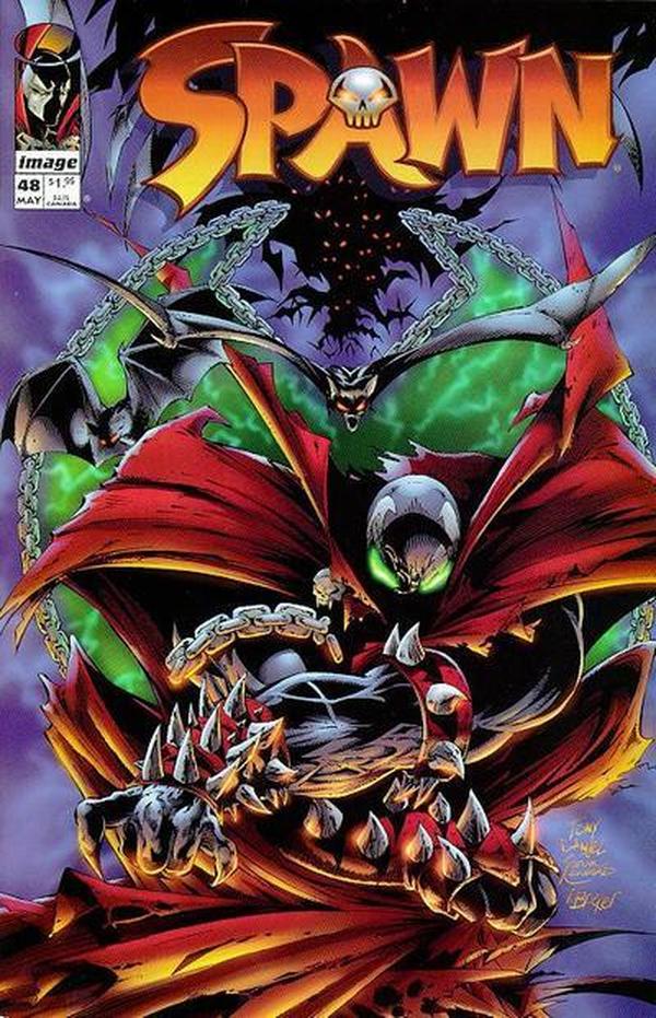 Spawn #48 cover
