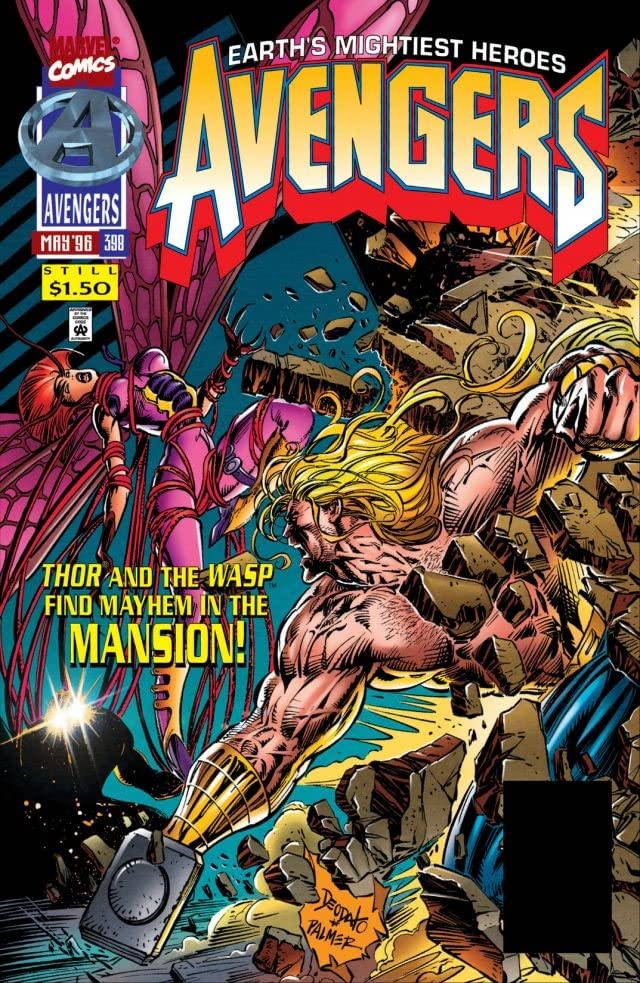 The Avengers #398 cover