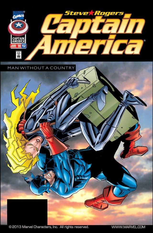 Captain America #452 cover