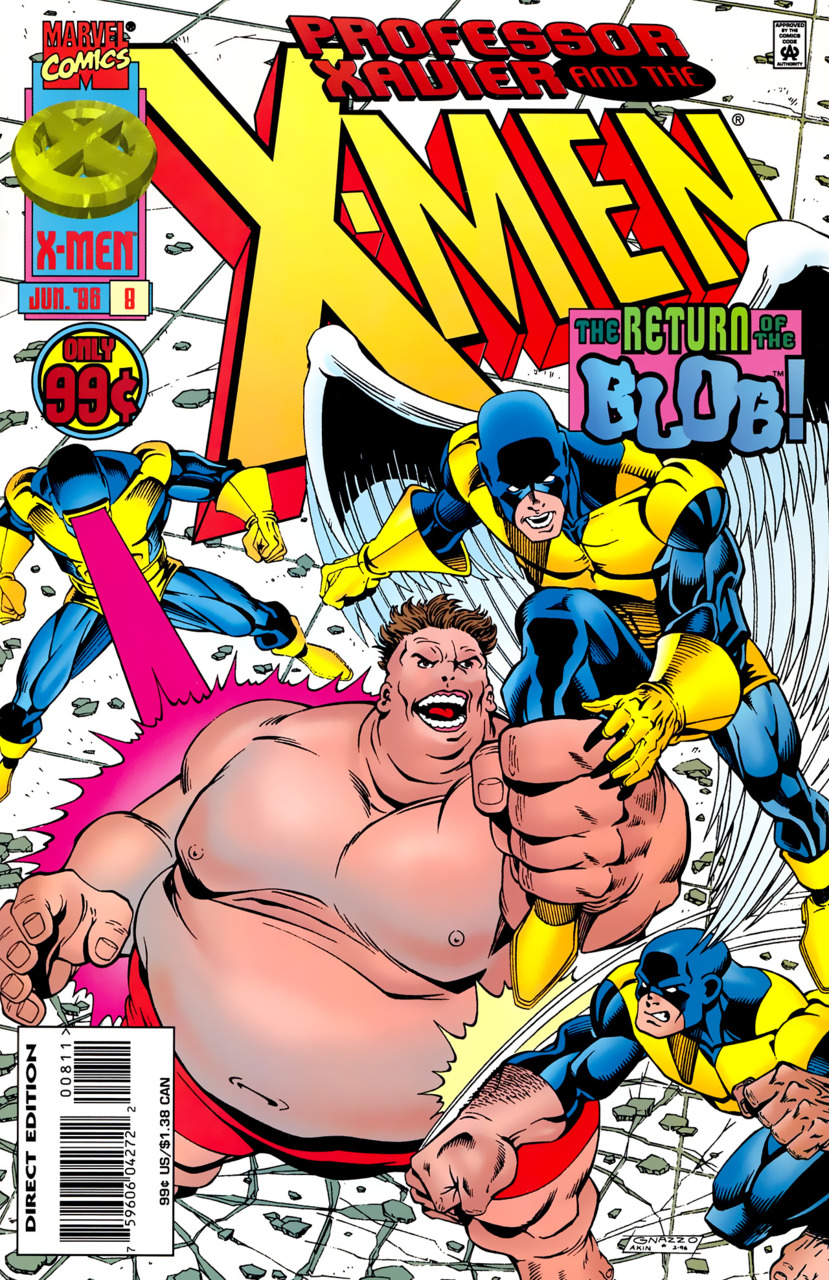 Professor Xavier and the X-Men #8 cover