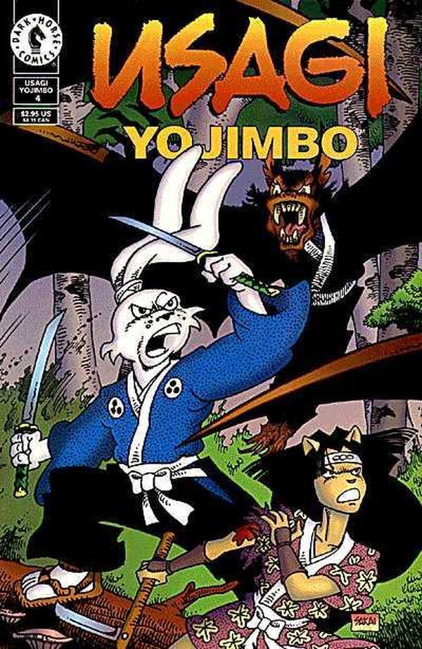Usagi Yojimbo #4 cover