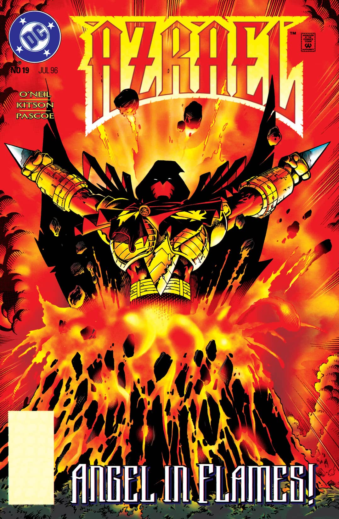 Azrael #19 cover
