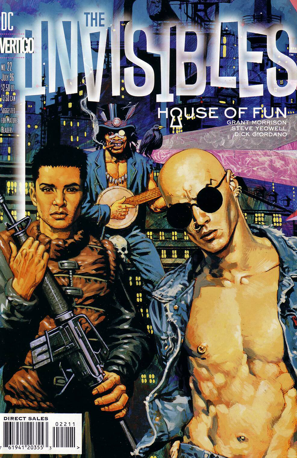 The Invisibles #22 cover