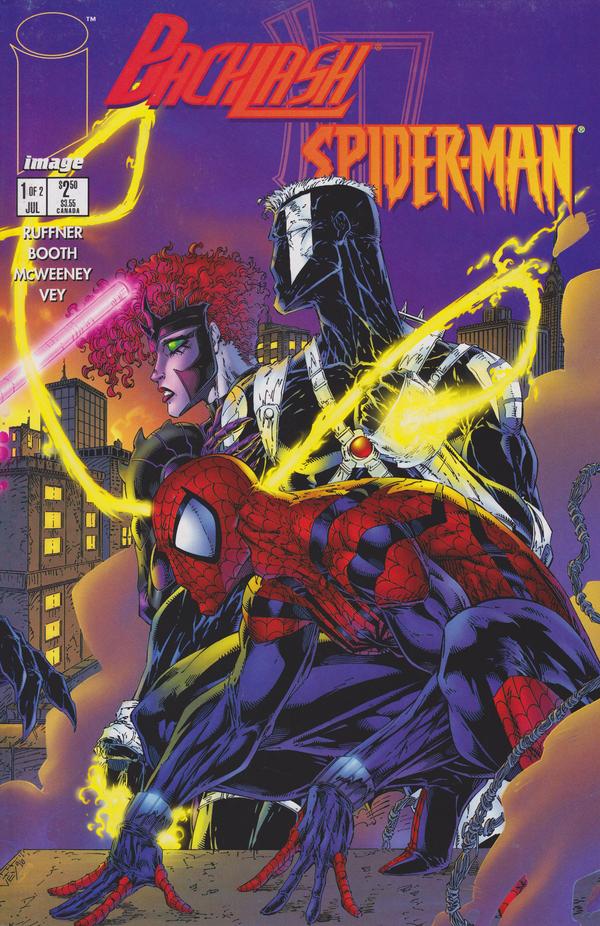 Backlash / Spider-Man #1 cover